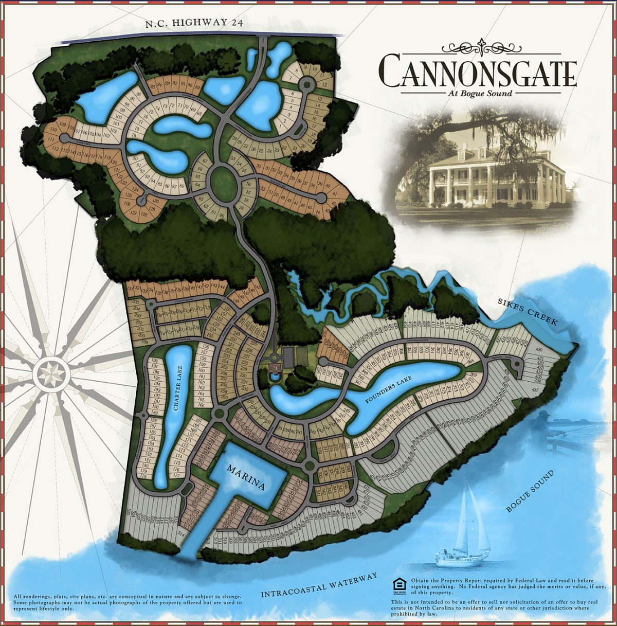 Cannonsgate Map